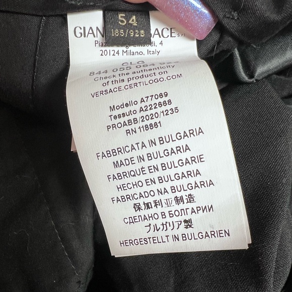 Versace Mens Pants - Picture 6 of 7